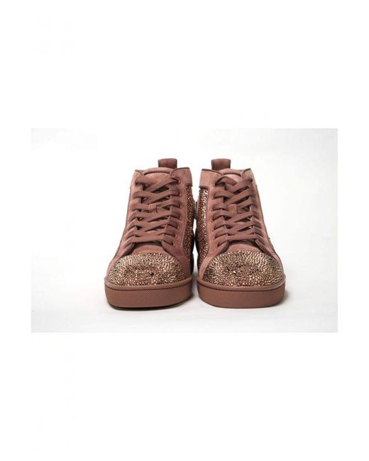 Christian Louboutin Brown Faro Louis Orlato Flat Veau Shoes for men
