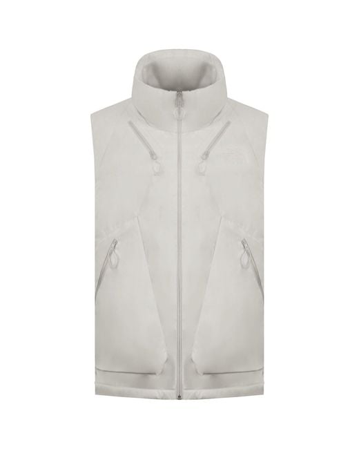 The North Face Gray Down Padded Gilet