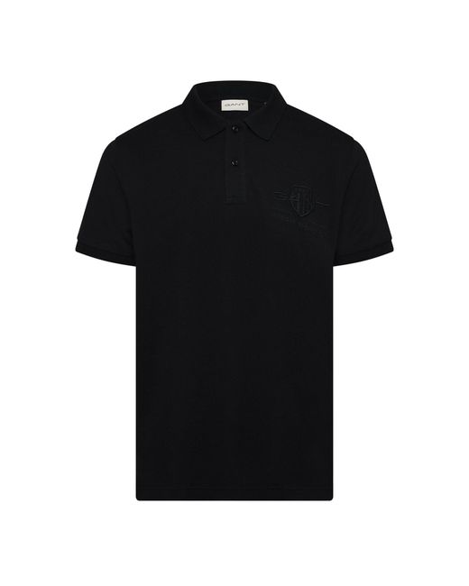 Gant Black Reg Tonal Shield for men