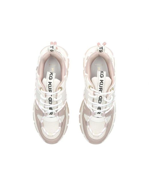 KG by Kurt Geiger White Limitless3 Sneakers