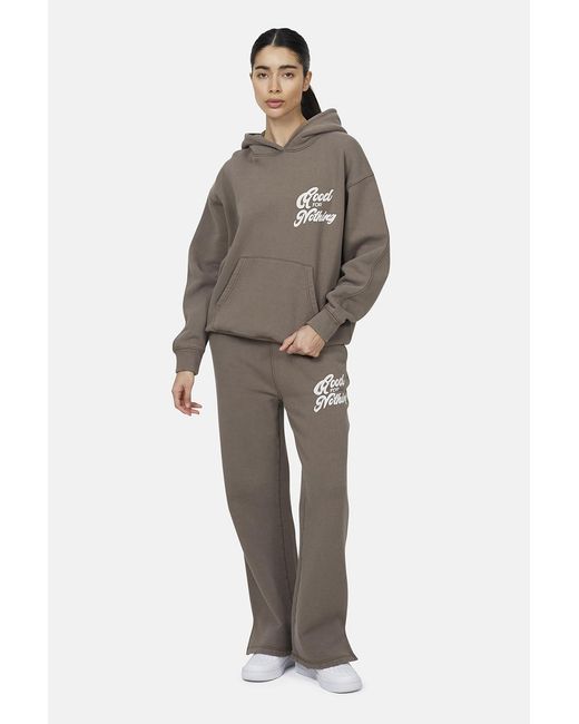 Good For Nothing Gray Relaxed Hoodie