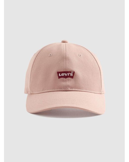 Levi's Pink Levi's Zephyr Housemark Cap