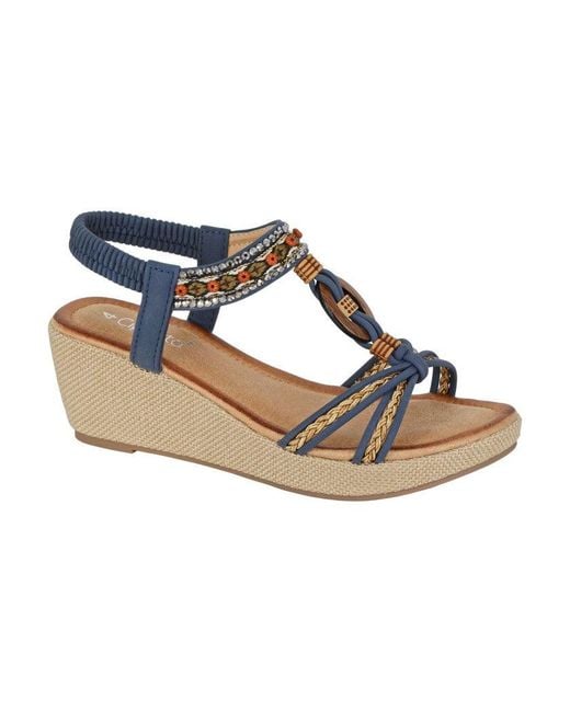 Cipriata Black Gioela Slingback Sandals