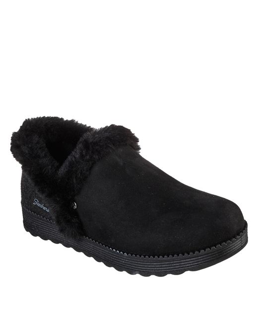 Skechers Black Fit Dream Full Slippers