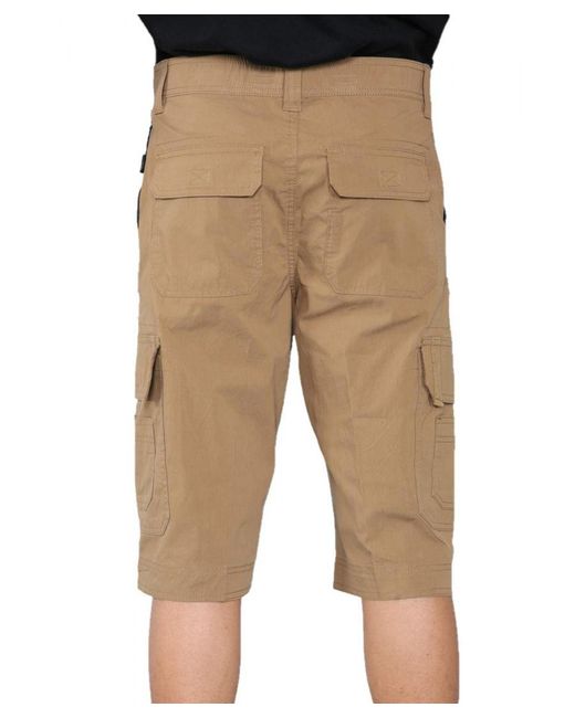 MYT Natural Cargo Multi-Pocket Quick Dry Shorts for men