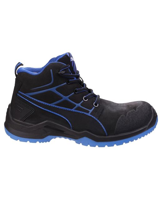 PUMA Blue Krypton Lace-Up Boot for men