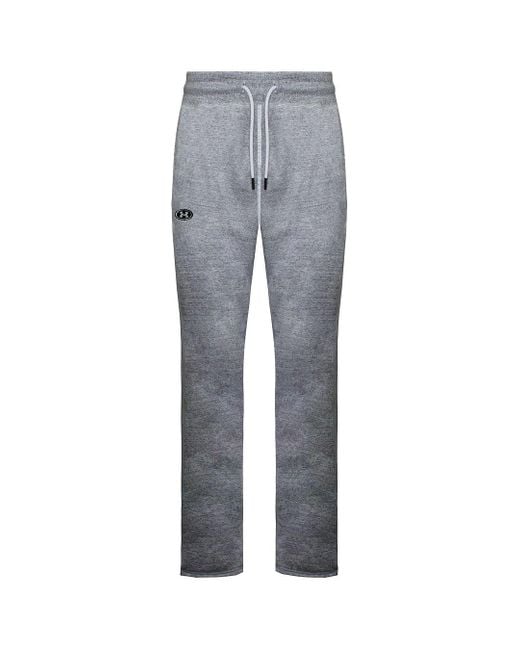 Under Armour Gray Performance Originators Track Pants Cotton for men