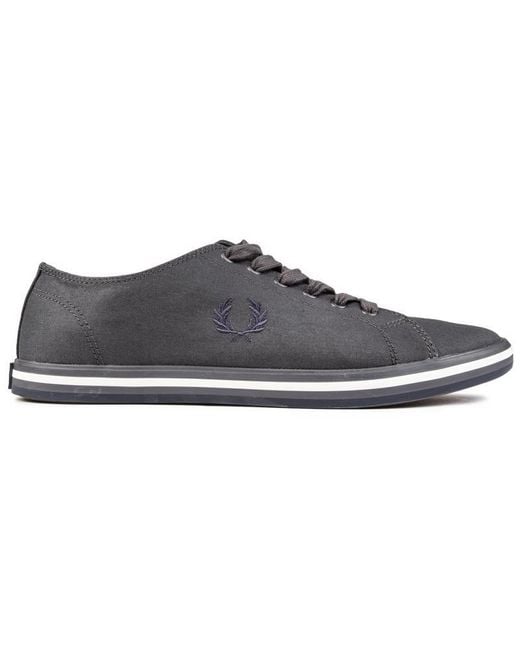 Fred Perry Gray Kingston Trainers for men