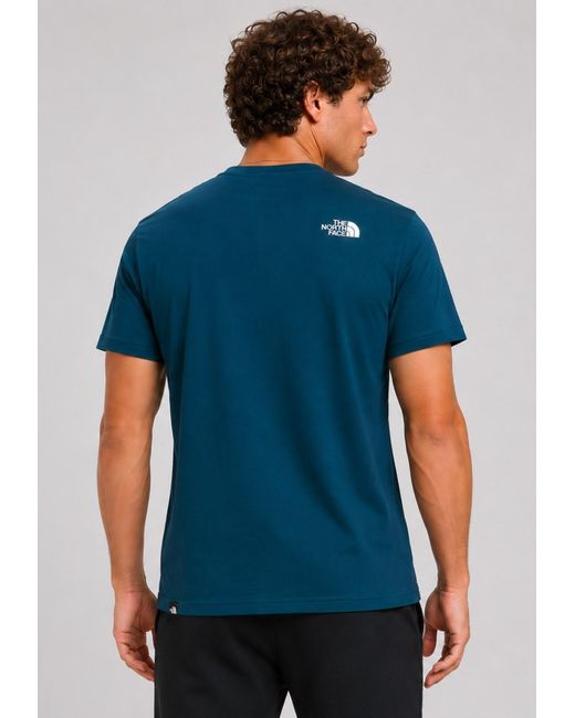 The North Face Blue New Peak T-Shirt for men
