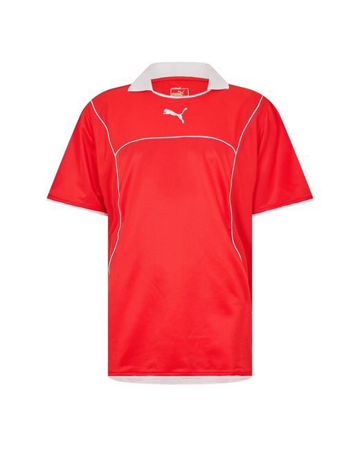 PUMA Red Rugby Shirt for men
