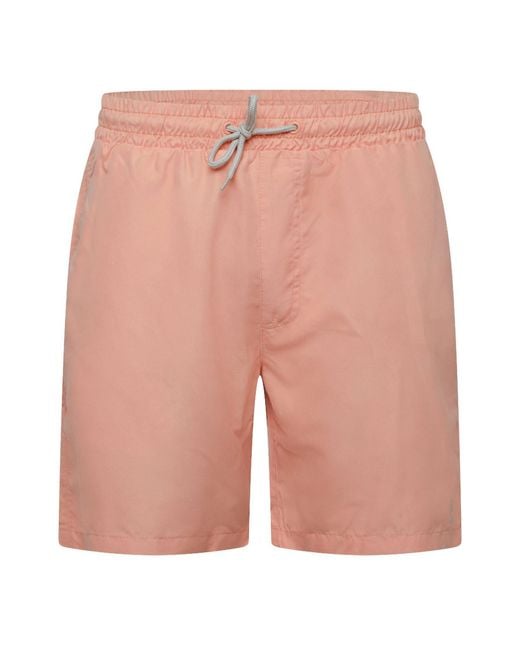 Crosshatch Pink Wabasso Swim Shorts for men