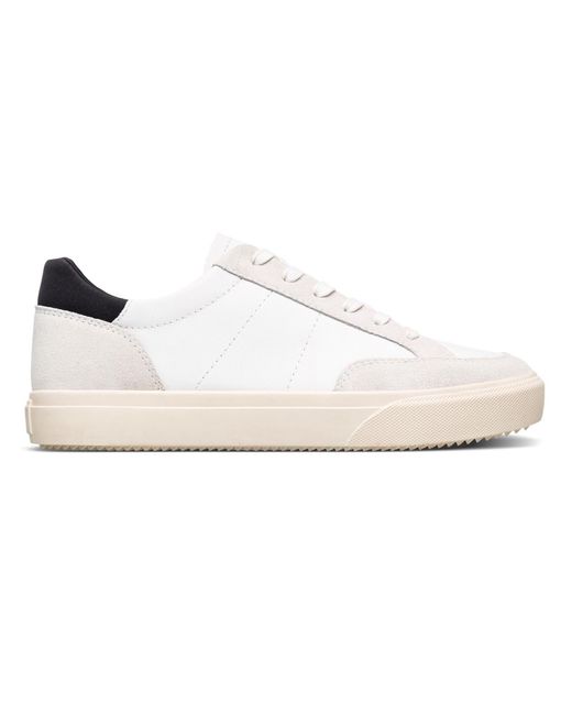 CLAE White Adults Low Top Trainers for men