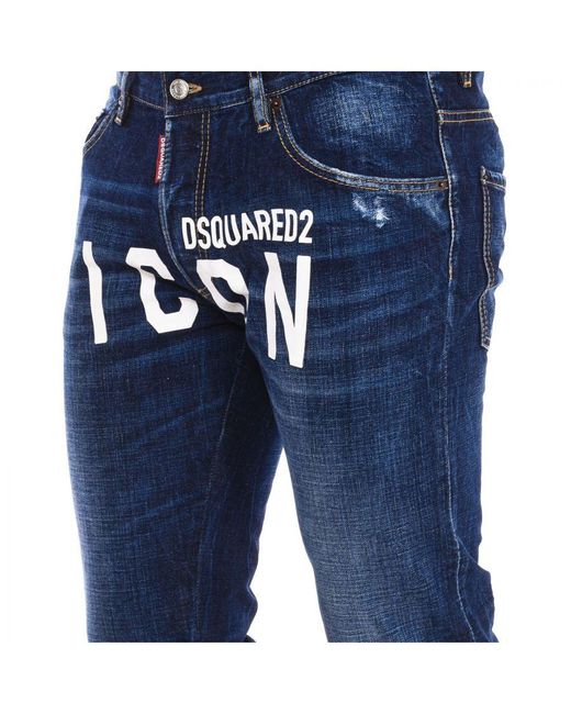 DSquared² Blue Long Pants S79La0012-S30309 for men