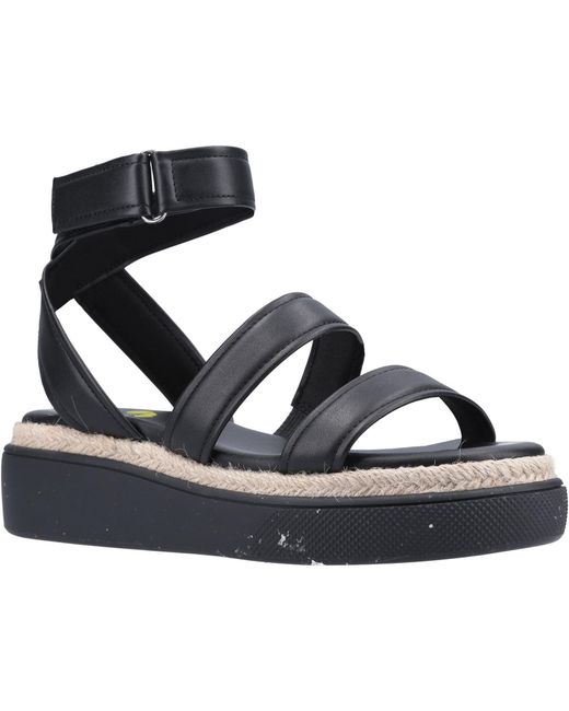 Rocket Dog Black Franki Sandal Ladies Summer Pu