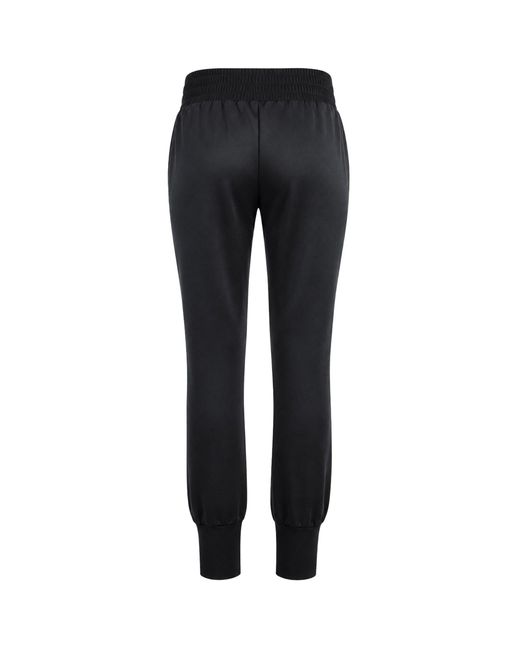 Diadora Black Plain Track Pants