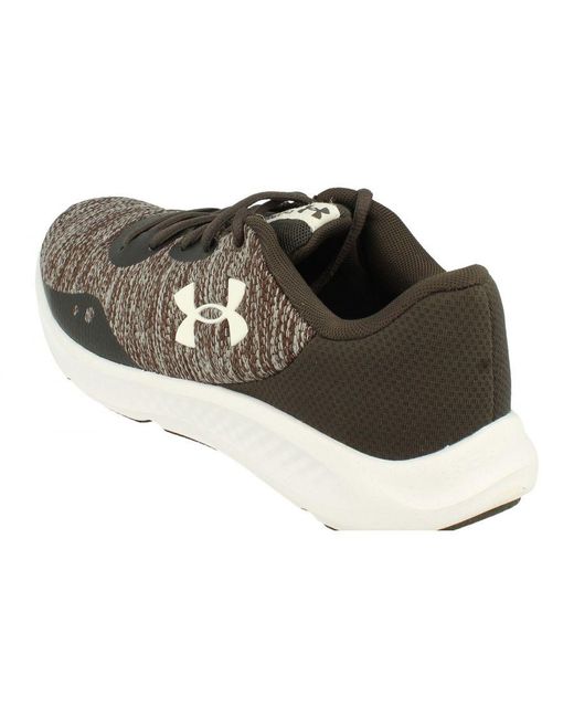 Under Armour Brown Charged Pursuit 3 Twist Trainers for men