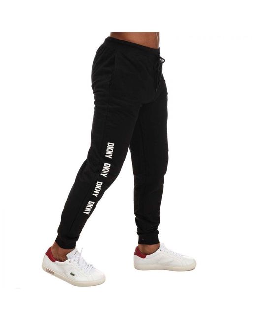 DKNY Black Clippers Lounge Pants for men