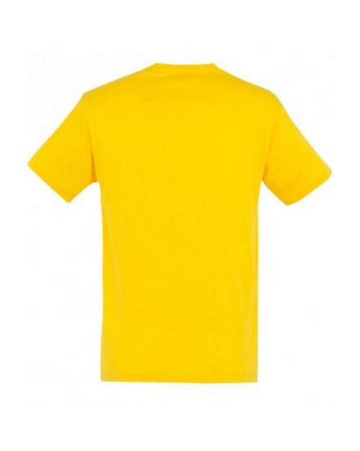 Sol's Yellow Regent Short Sleeve T-Shirt Cotton for men