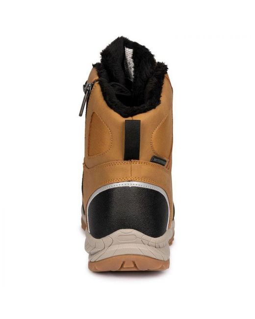 Trespass Brown Adult Haze Winter Boots