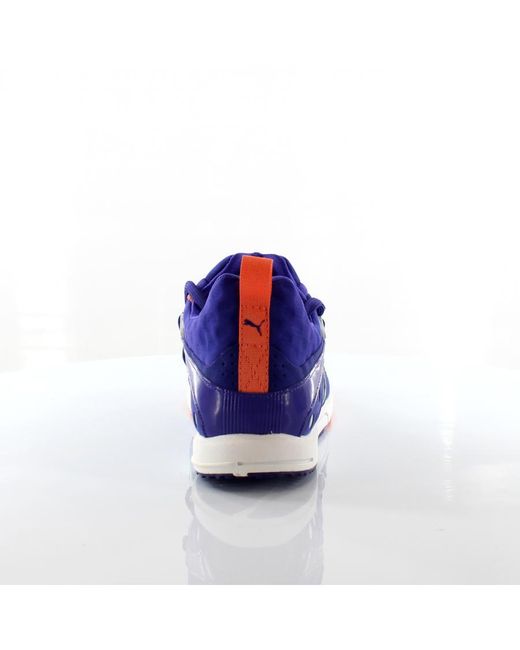PUMA Blue Future Blaze Lite Irides Synthetic Trainers 355429 03