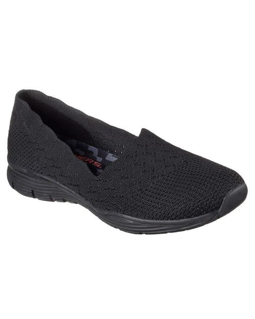 Skechers Seager Stat Slip On S Shoes in Blue Lyst UK