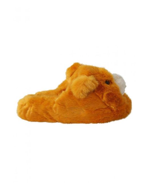 Dolce & Gabbana Orange Lion Flats Slippers Sandals Shoes for men