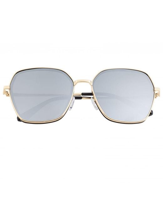 Bertha Metallic Emilia Polarized Sunglasses