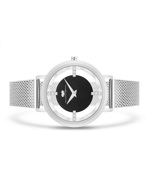 Rhodenwald & Söhne Metallic Stainless Steel Watch 36,0Mm