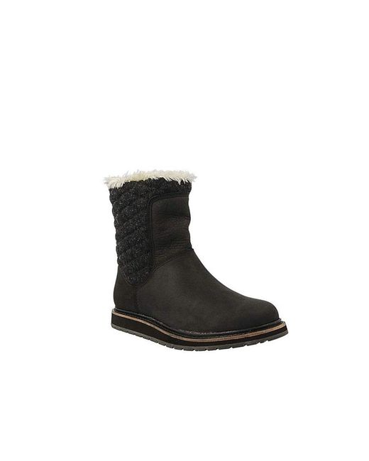 Helly Hansen Black Seraphina Slip-On Smooth Leather Boots 112 58.991 Leather (Archived)