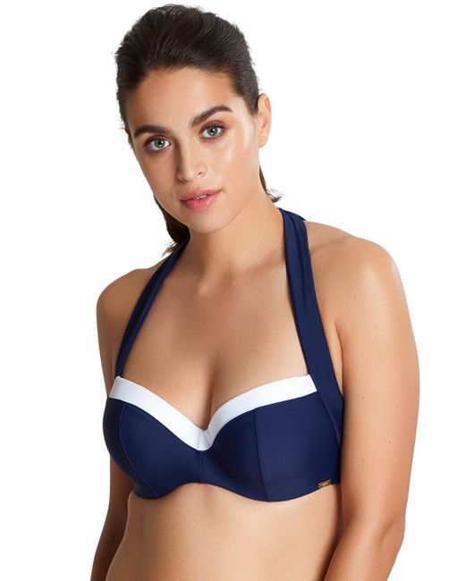 Panache Blue Anya Cruise Multiway Bikini Top