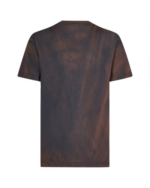 Off-White c/o Virgil Abloh Gray Bookish Land Slim Fit Petrol T-Shirt for men