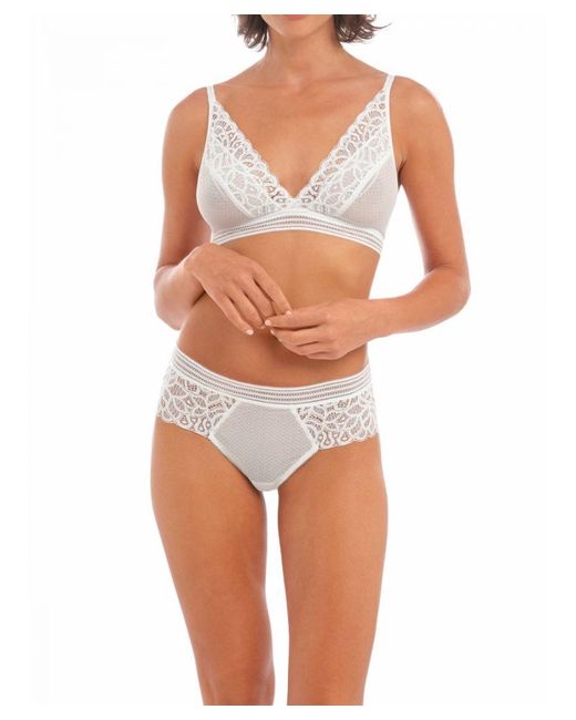 Wacoal White Raffine Bralette