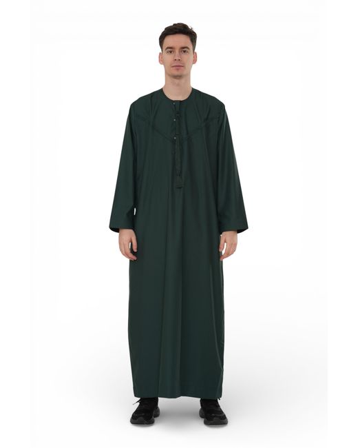Thobez Green Eid Moroccan Jubba Robe Djellaba Ramadan Eid Thobe for men