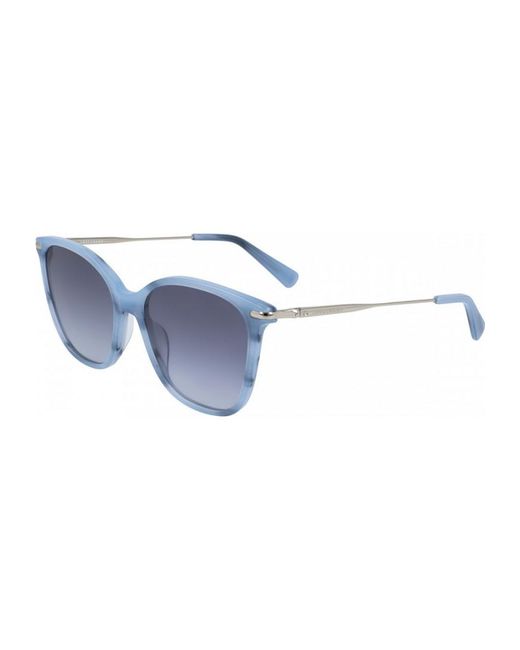 Longchamp Blue Lo660S-421 Lo660S 54 421 Fashion Sunglasses