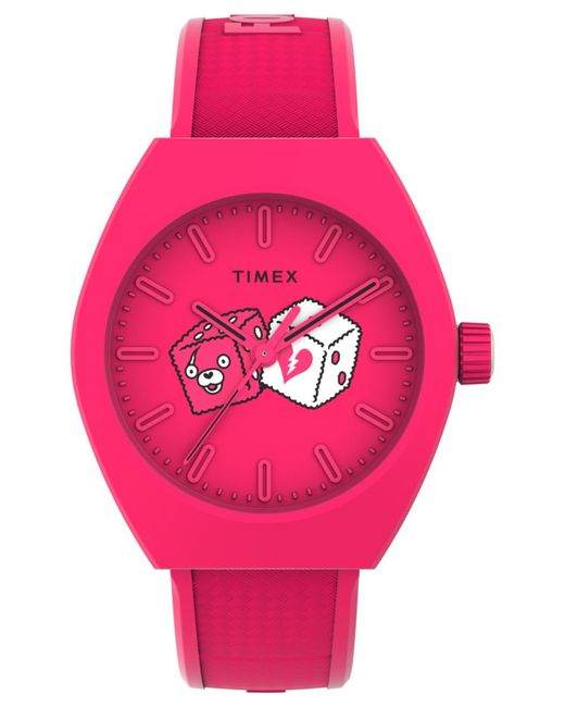 Timex Pink Urban Pop X Fortnite Watch Tw2W96800 for men