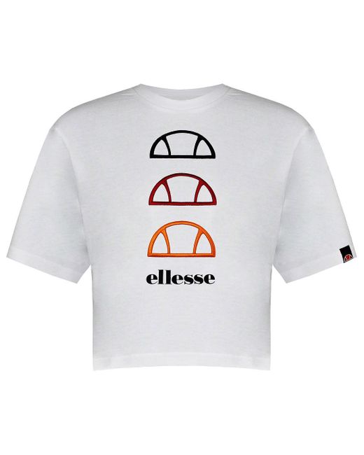 Ellesse Gray Deway Crop T-Shirt