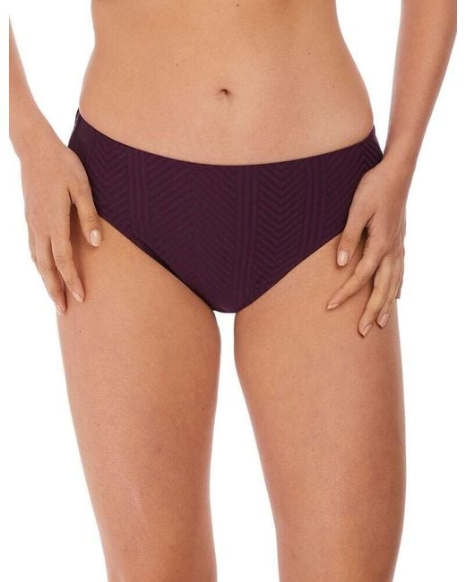 Fantasie Purple 6906 Long Island Mid Rise Bikini Brief