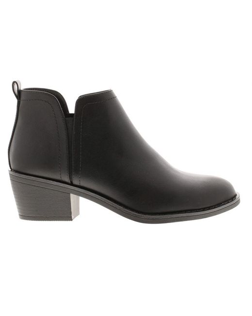 Rocket Dog Black York Ankle Boots
