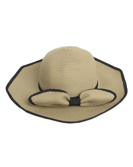 Woodland Leathers Brown Ladies Wide Brim Foldable Sun Hat Adjustable Summer Beach Hat