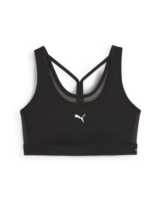 PUMA Black 4Keeps Cloudspun Sports Bra