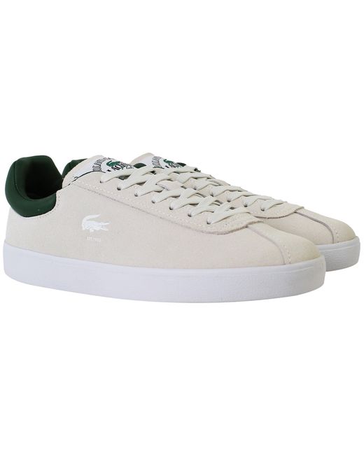 Lacoste Gray Baseshot Rg 224 1 Off Trainers