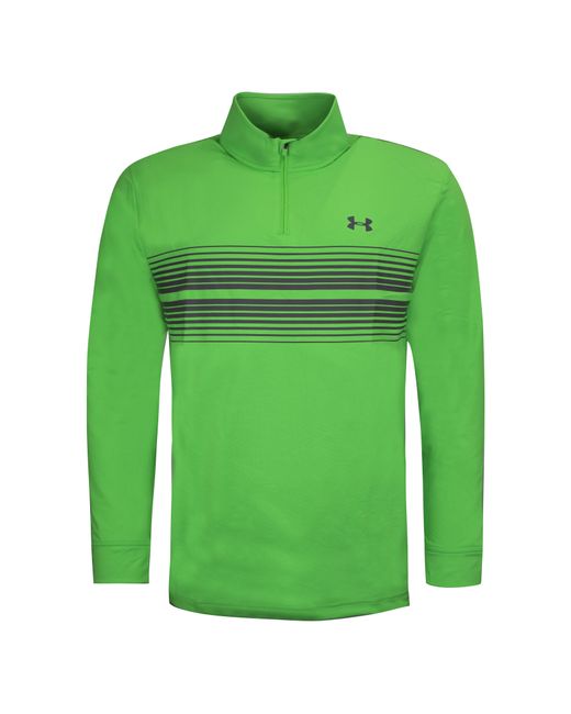 Under Armour Green Coldgear Infared Top Training Gym Tee 1248111 302 Textile for men