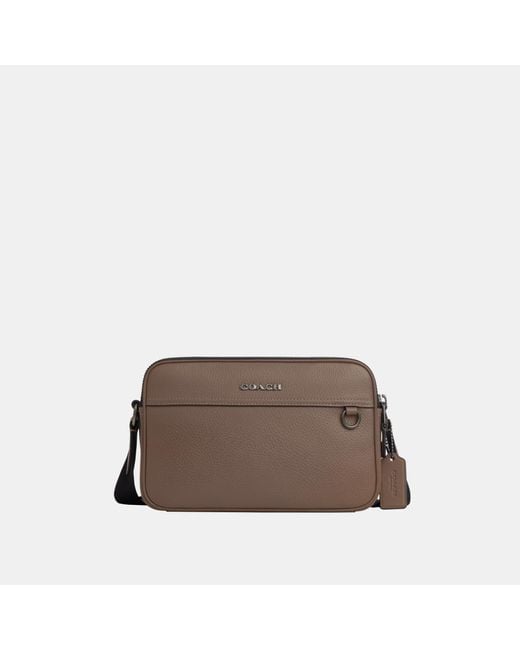 COACH White Graham Crossbody for men