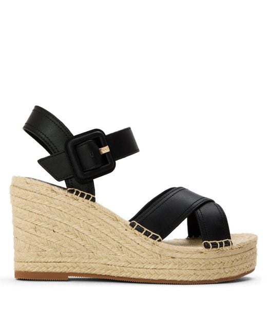 Boss Black Sandwdg Ltbk 10271792 Wedge Sandals
