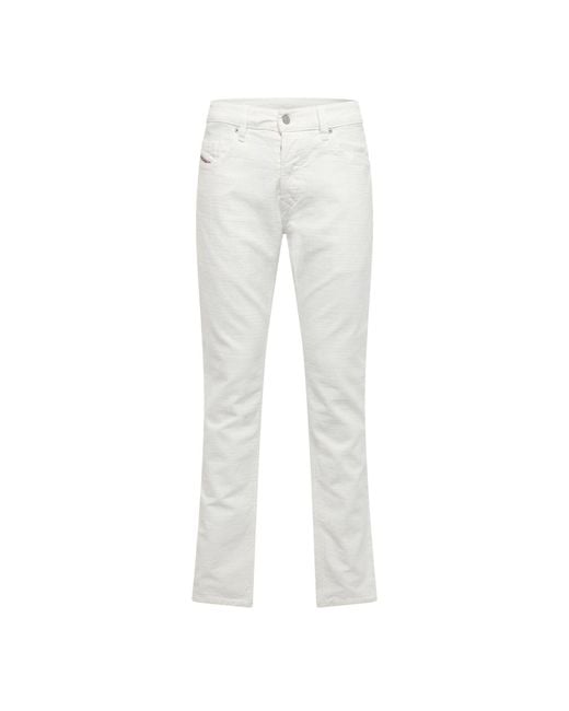 DIESEL Gray Safado X Straight Leg Jeans for men