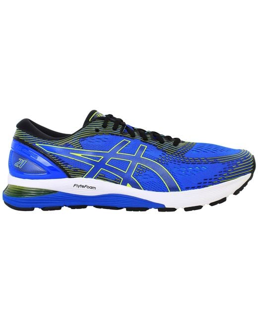 Asics Blue Gel-Nimbus 21 Running Shoes for men