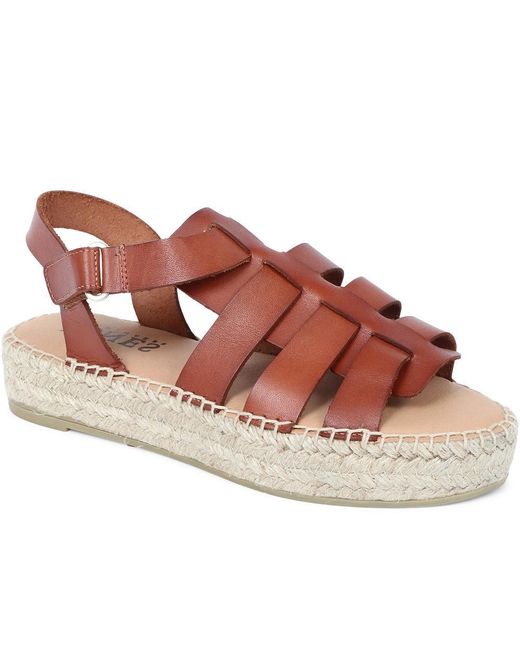 Jones Bootmaker Brown Belisa Gladiator Flatform Sandals