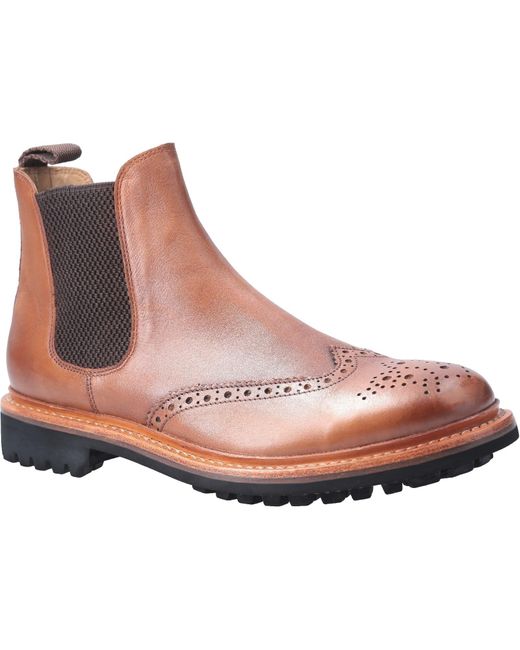 Cotswold Black Siddington Commando Goodyear Welt Boot for men