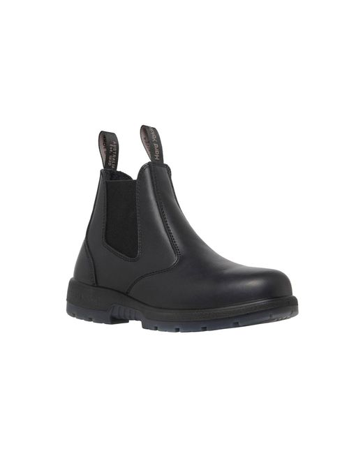 Hard Yakka Black Outback Safety Boots for men