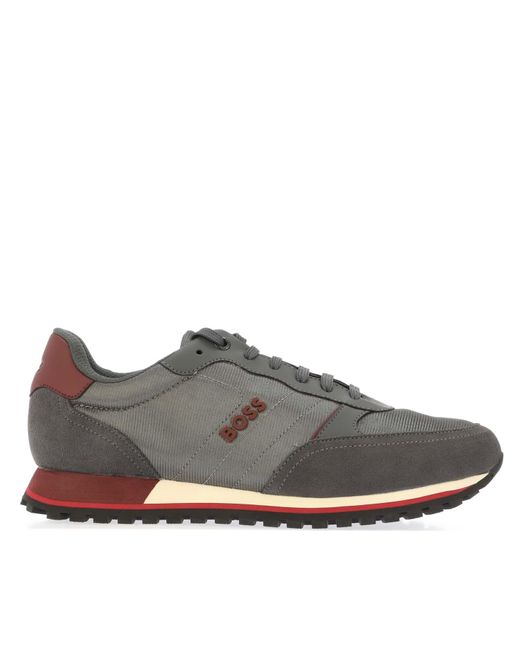 Boss Gray Parkour Running Trainers for men